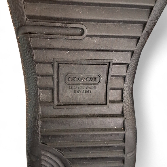 Coach Lizzie Signature Faux Fur Winter Boots Black Size 9 EUC - Picture 8 of 15